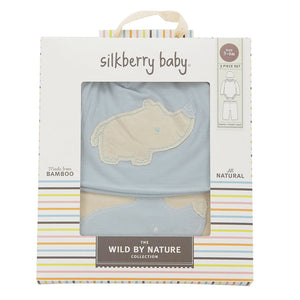 Bamboo Baby Gift Set (Sea Breeze/Rhino)