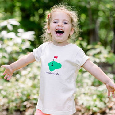 Mini Golfer Organic Cotton Kids T-Shirt – Made in USA