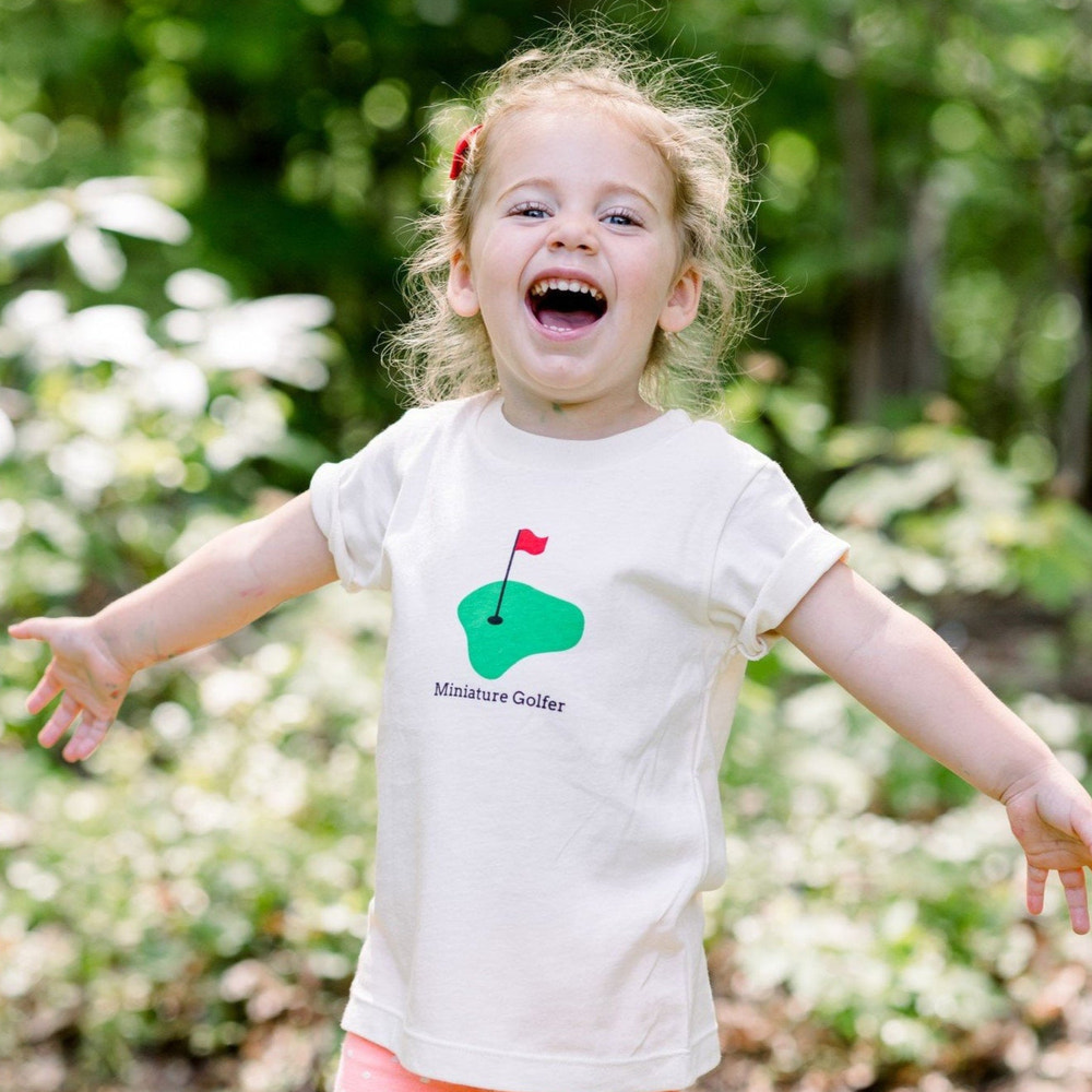 Mini Golfer Organic Cotton Kids T-Shirt – Made in USA