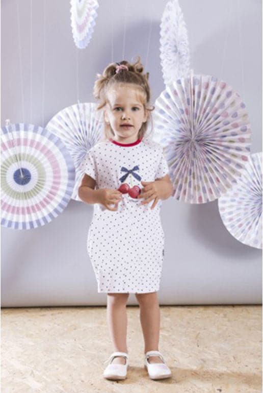 Cherry Dress for babies, perfect for special occasions and everyday wear. Cute and stylish outfit for little ones.