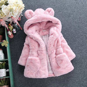 Girl's Fur Coat | For Autumn and Winter - # BAAA61110014 & GIAA21210034