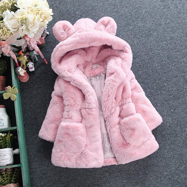 Girl's Fur Coat | For Autumn and Winter - # BAAA61110014 & GIAA21210034