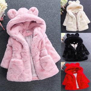 Girl's Fur Coat | For Autumn and Winter - # BAAA61110014 & GIAA21210034