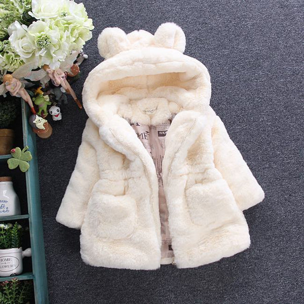 Girl's Fur Coat | For Autumn and Winter - # BAAA61110014 & GIAA21210034