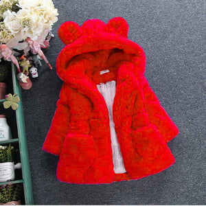 Girl's Fur Coat | For Autumn and Winter - # BAAA61110014 & GIAA21210034