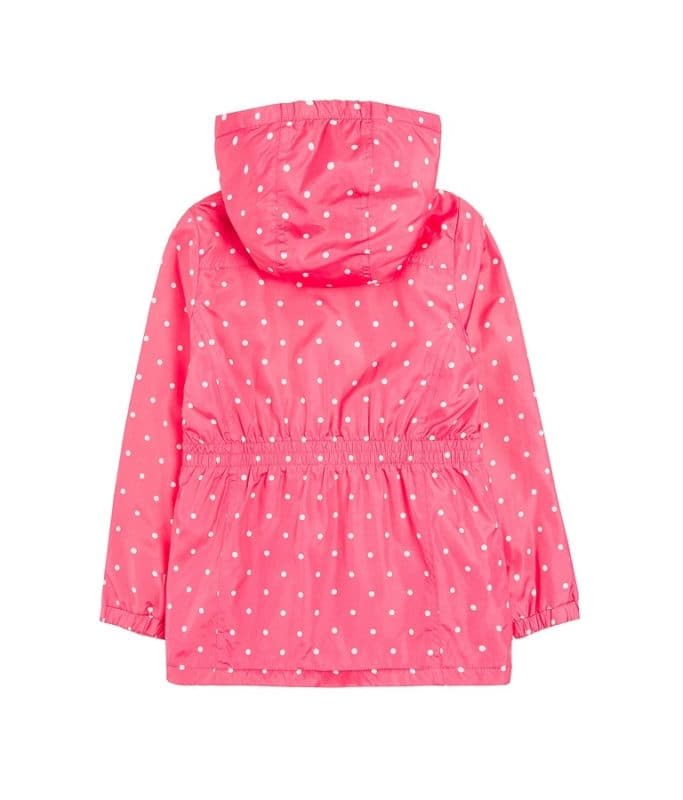 Pink girls jacket for kids, perfect for stylish warmth in coats and parkas.