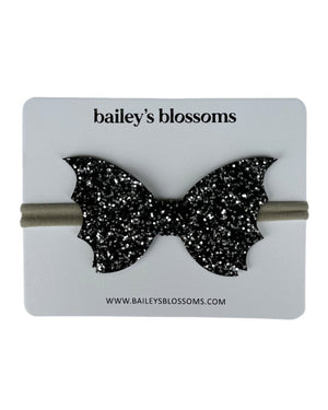 Glitter Bat Headband
