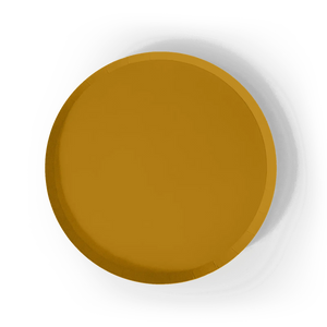 Gold Matte Paper Party Plate (8pcs)