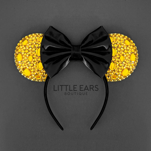 Gold Sparkle Mickey Ears