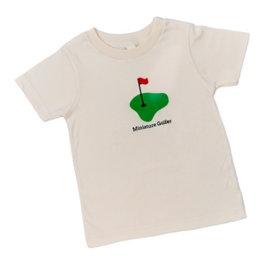 Mini Golfer Organic Cotton Kids T-Shirt – Made in USA