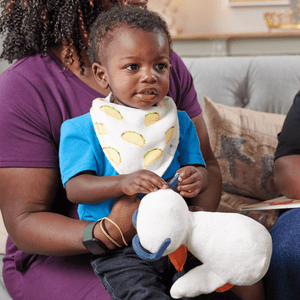 Taco Tuesday and Taco 2 Pack Muslin & Terry Cloth Bib Set