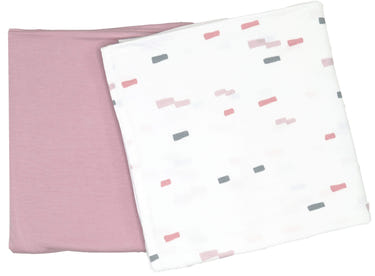 Brick and Rose 2 Pack Swaddle Blanket for babies, soft and stylish, perfect for comfort and warmth.