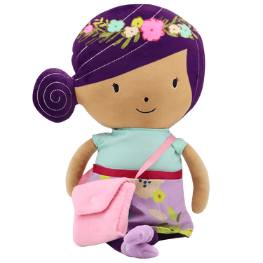 Parker the Woodland Princess Plush Doll from "The Forest of Whimsical Wonder" - soft, cuddly, and enchanting for babies.