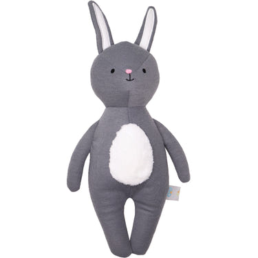 Soft Bunny Knit Plush toy for babies, perfect for cuddling and comfort.