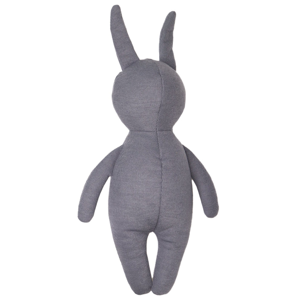 Soft Bunny Knit Plush toy for babies, perfect for cuddling and comfort.