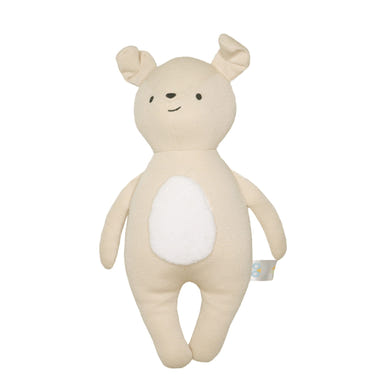 Soft Puppy Knit Plush toy for babies, perfect for cuddling and comfort.