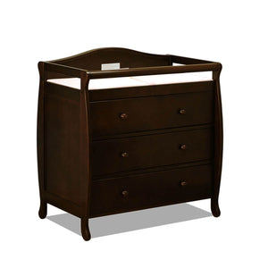 AFG Grace 3-Drawer Changing Table Espresso