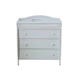 AFG Grace 3-Drawer Changing Table White