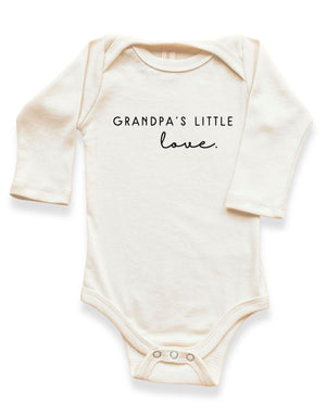 Grandpa's Little Love Organic Bodysuit Long Sleeve