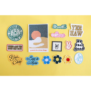 Grateful for All the Things Iron-on Patch