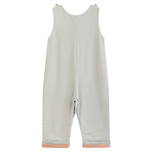 Gray Boo Applique Longall