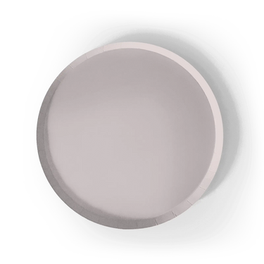 Gray Paper Party Plate (8pcs)