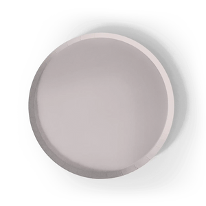 Gray Paper Party Plate (8pcs)