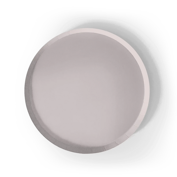 Gray Paper Party Plate (8pcs)