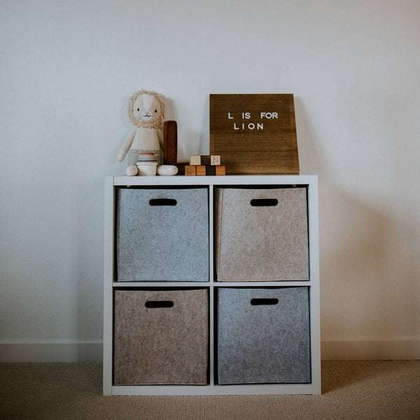 Felt Cube Storage