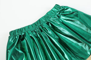 Green and Gold Mardi Gras Skort