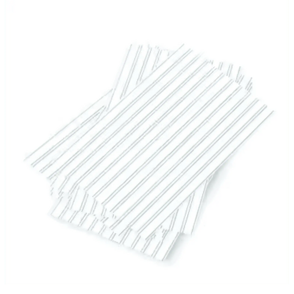 Green Farmhouse Striped Napkins (24pcs)