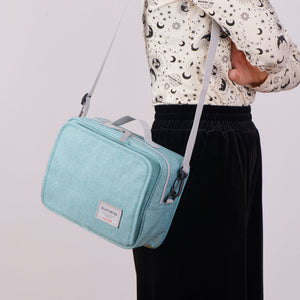 Stylish diaper changing bag in angle 13, perfect for on-the-go parents and organized baby care essentials.