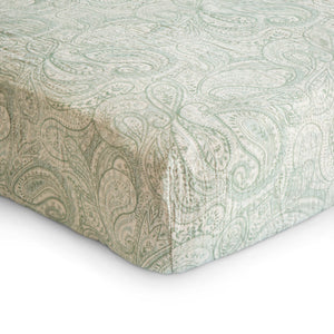 Mushie Extra Soft Muslin Crib Sheet 100% Cotton Pre-washed