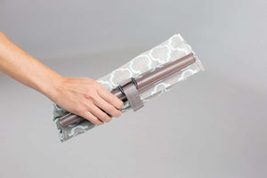 Baby Shopping Cart Hammock | Gray/Aqua