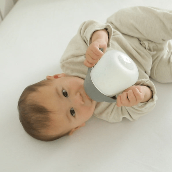Flexy Bottle Quick-Click Handles 2pk for easy gripping baby bottles, enhancing feeding convenience for parents.