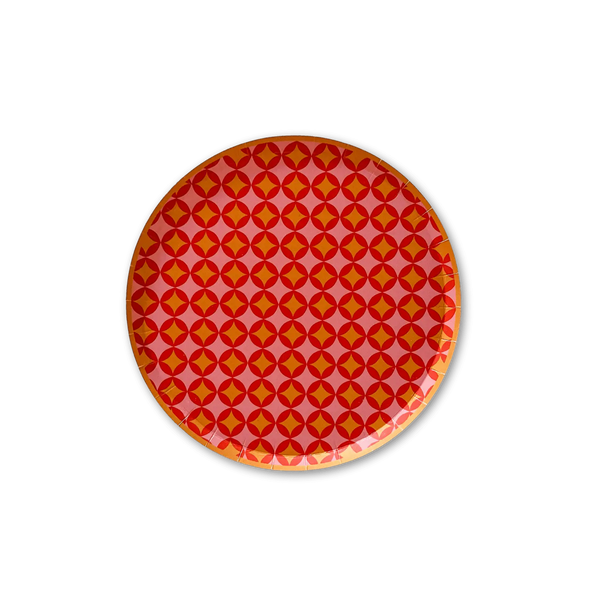 Groovy Dessert Plate (8pcs)
