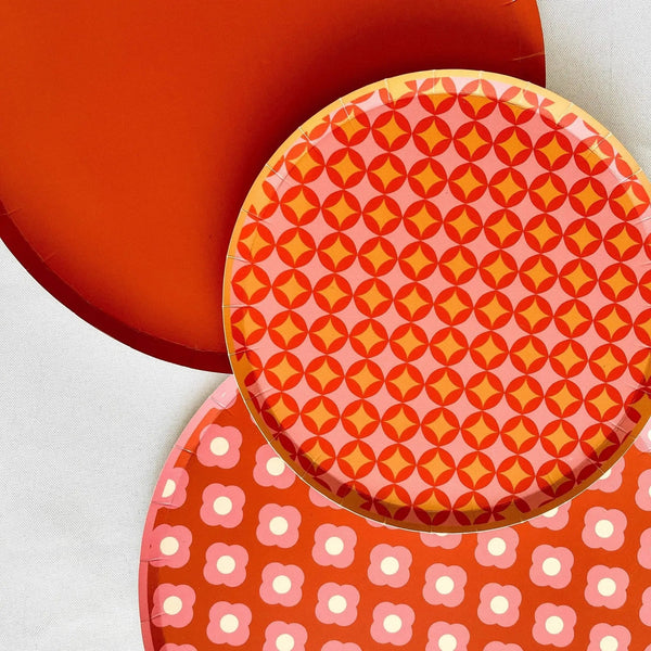 Groovy Dessert Plate (8pcs)