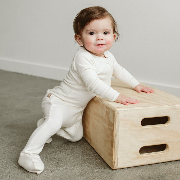 GROW WITH YOU FOOTIE | CLOUD - MOOGCO Baby