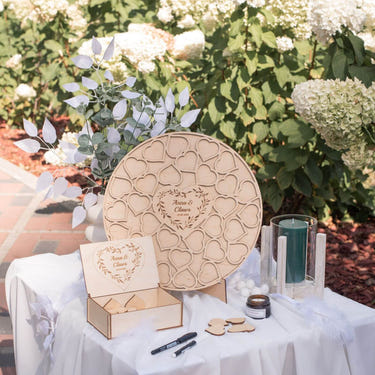 Alternative Wedding Guest Book Circle (B2B)