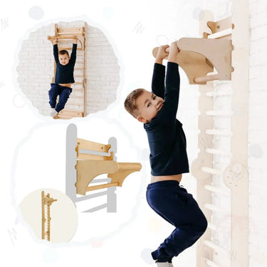 "Baby gym addition for climbing ladders, enhancing playtime and motor skills development."