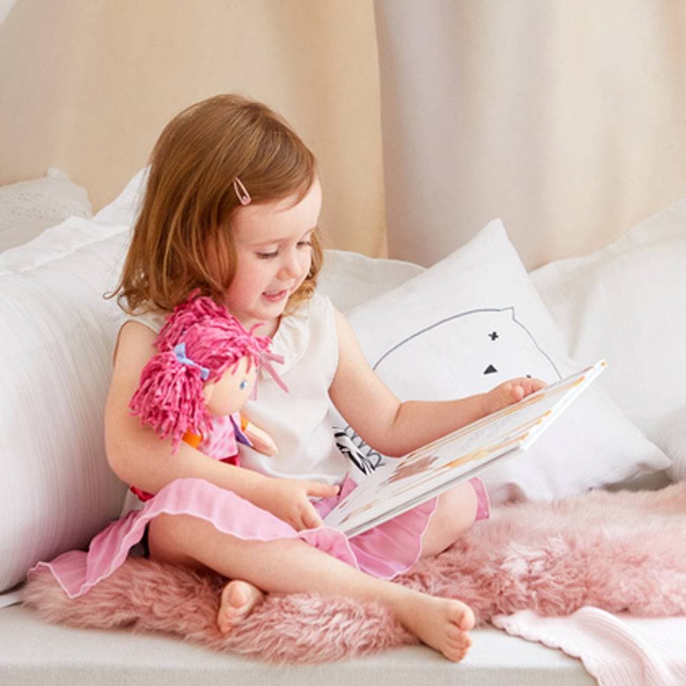 Lilli-Lou 12" Soft Doll - Adorable, cuddly companion for babies and toddlers. Perfect for playtime and comfort.