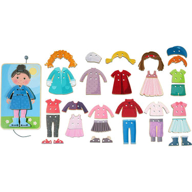 My First Threading Game – Dress Up Fun for toddlers, colorful beads and laces for creative play and fine motor skills.
