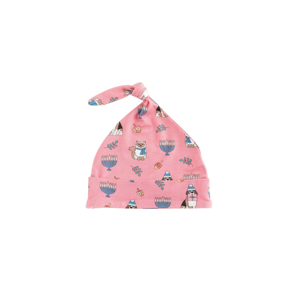 Hanukkah Pets (Knotted Hat) - Pink