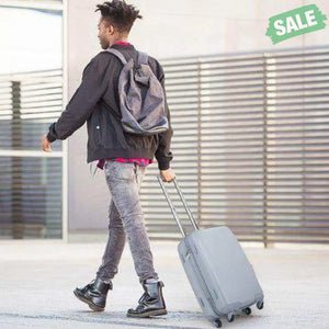 Hardside Luggage with Spinner Wheels with TSA Lock and Height Adjustable Handle-Pink Kids Luggage