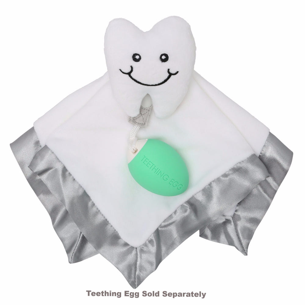 Nummie Lovey Security Blanket Attachment for Egg and Molar Magician - soft, comforting baby lovey for soothing moments.