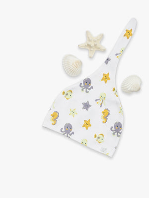 Organic Cotton Knotted Hat - Let's Sea