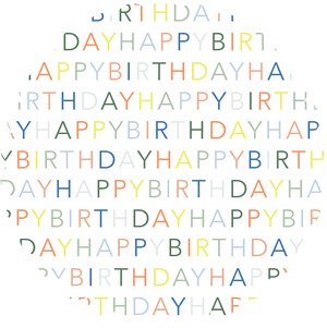 HBD Dessert Plate S16