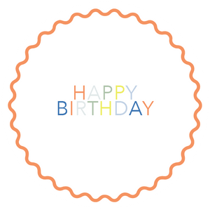 HBD Dessert Plate S16