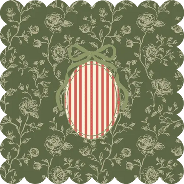 Hearth & Holly Vintage Floral Dinner Napkins (24pcs)