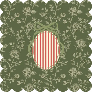 Hearth & Holly Vintage Floral Dinner Napkins (24pcs)
